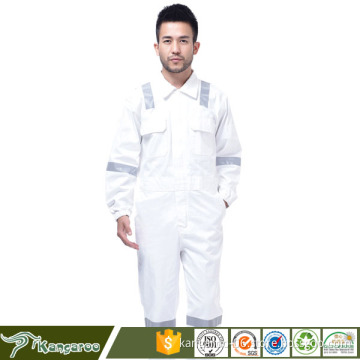 European Two Piece Painters White Overalls Work